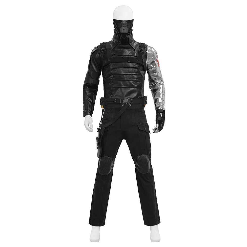

Bucky Cosplay Costume Barnes Wint Men'S Disguise Halloween Carnival Party Suit