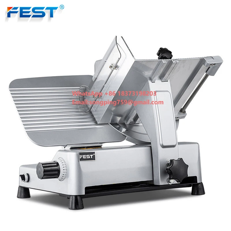 

Meat Processing Equipment 300mm Knife Best Cutting Machine Thin Cut Beef Deli Meat Cutter Used Slicer Meat Slicer Cheap