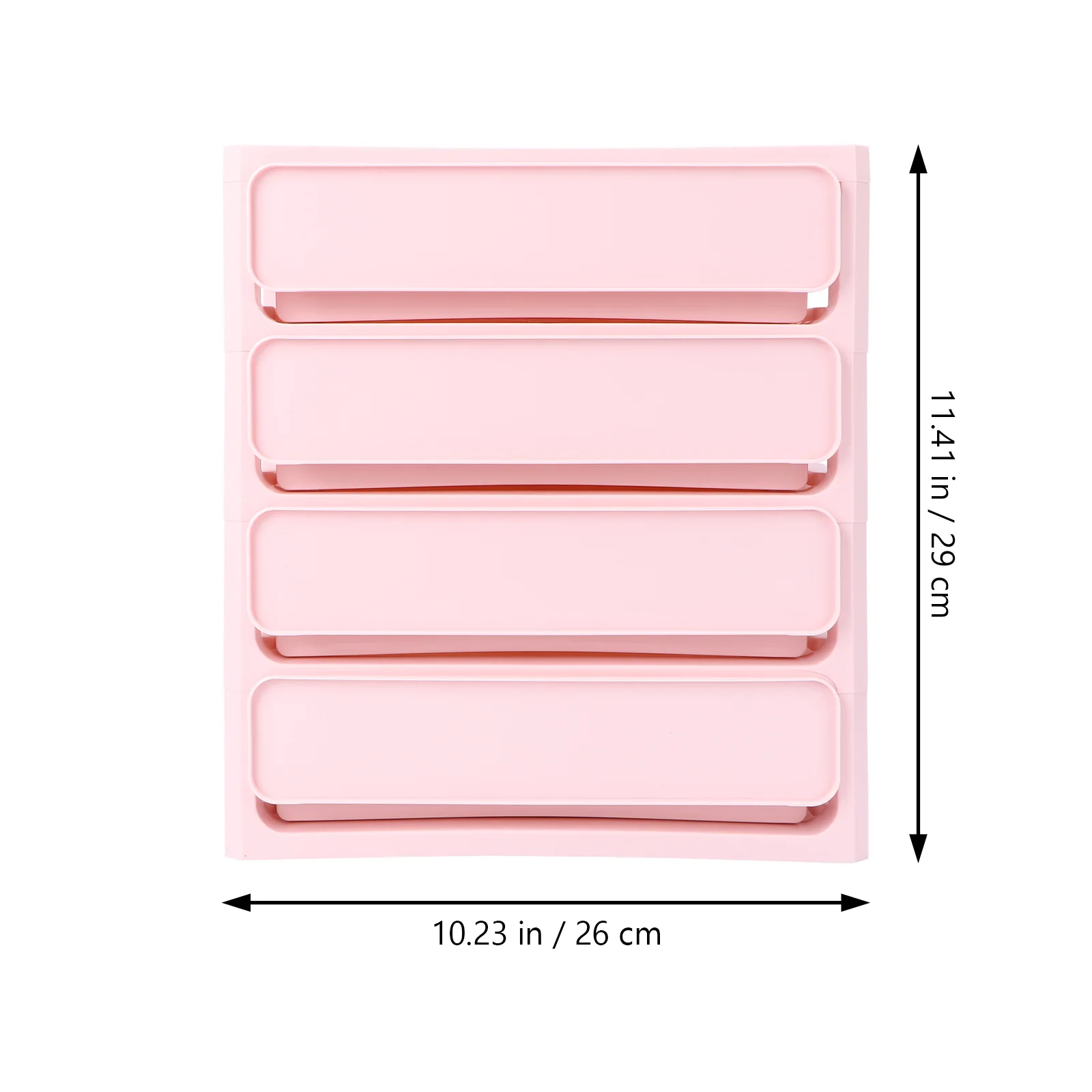 Pearlescent Storage Box Office Desktop Unit Pp ลิ้นชักขนาดเล็กสําหรับคอนเทนเนอร์