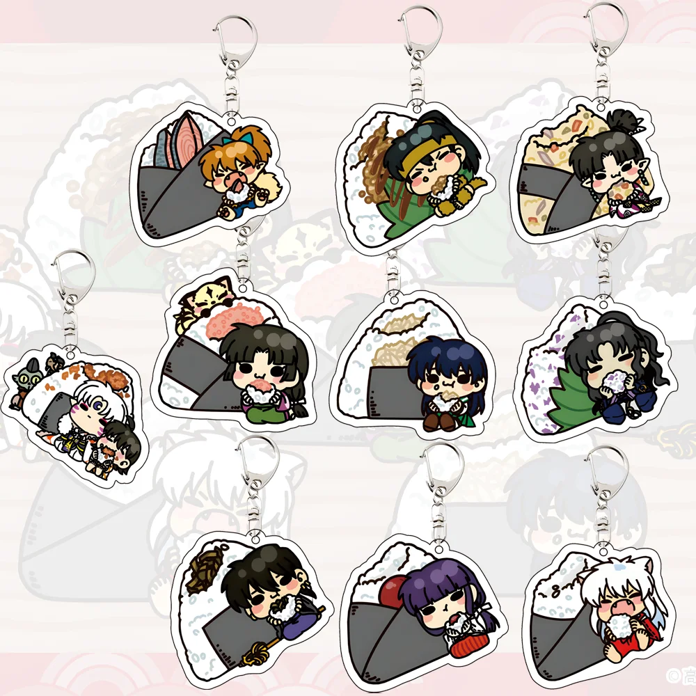 New anime Inuyasha 2nd series acrylic stand Home Desk Decorate for Fans Key Chain