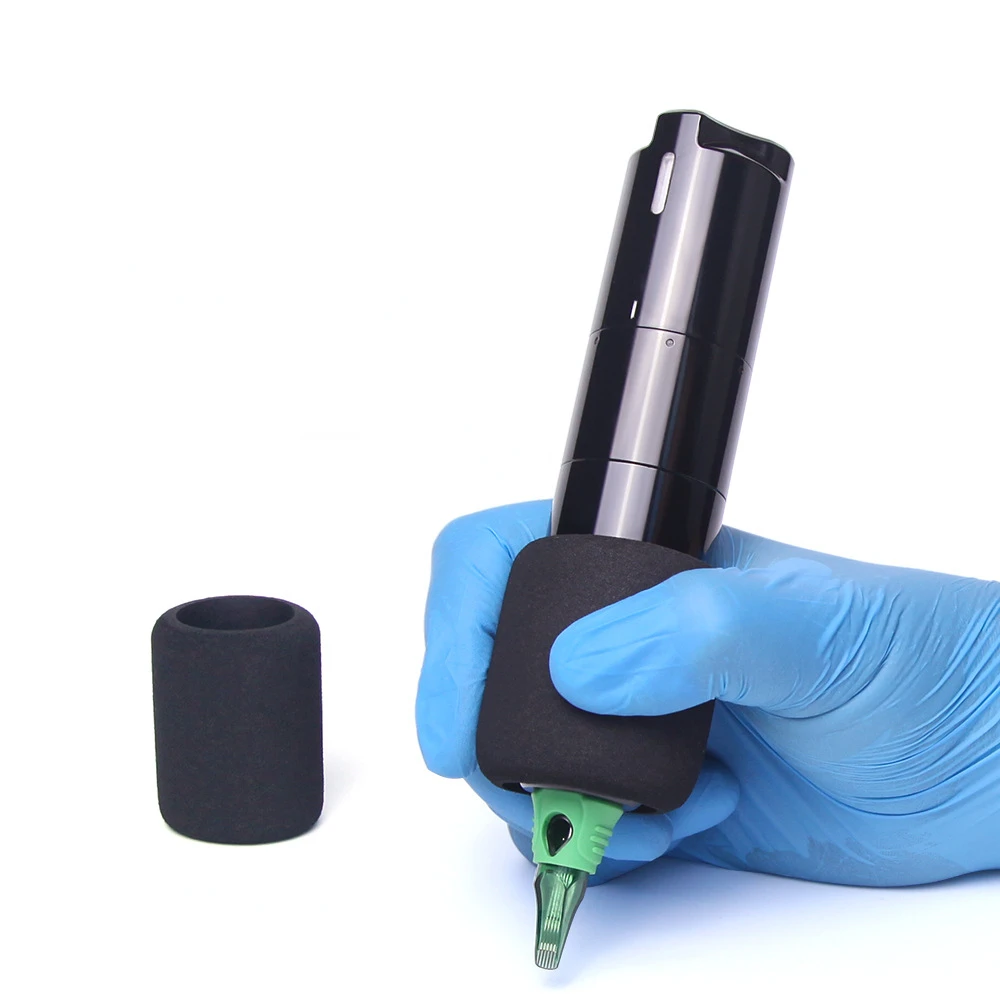 1pcs Tattoo Sponge Handle Cover Foam Elastic Sponge Tattoo Special Anti Slip Tattoo Machine Pen 23-34mm Auxiliary Accessories