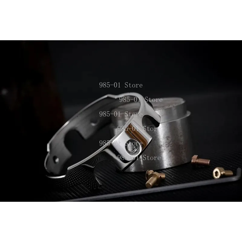 Diving Watch Light Tank Stainless Steel Substitute Guard Ring Size 47.7mm Modified Accessories SNJ025P1 SNJ027P1