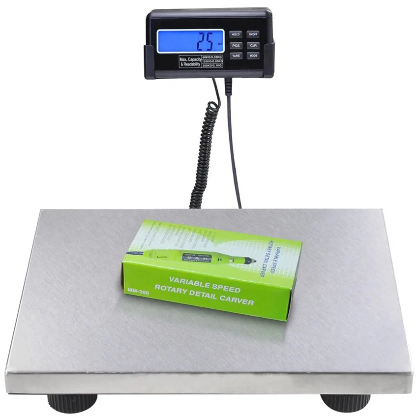 Sheep Stainless Steel Electronic Scale Dog Large Weight Scale 500kg Home Pet Iable Scale Courier Postal Animal Husbandry Pound