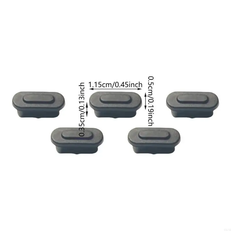 5/10PCSユニバーサルタイプCダストプルーフキャップUSB CダストカバータイプCダストプラグ