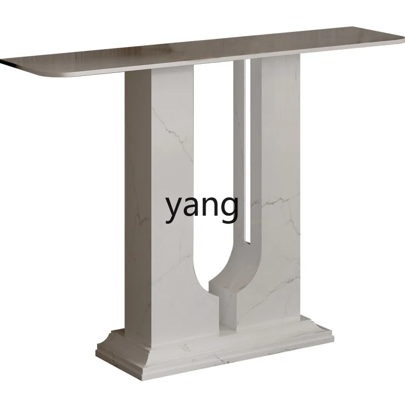 

LHG Entrance Cabinet Light Luxury Simple Modern Super Narrow Bar New Chinese Slate Entrance Table