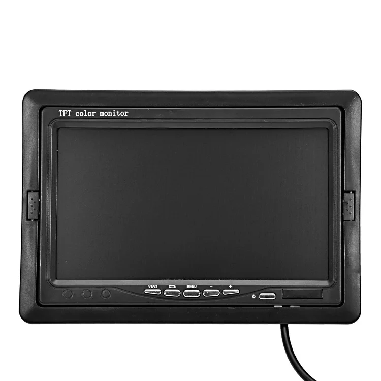 Reprodutor TFT DVD MP4 de alta qualidade Monitor de TV LCD de 7 polegadas