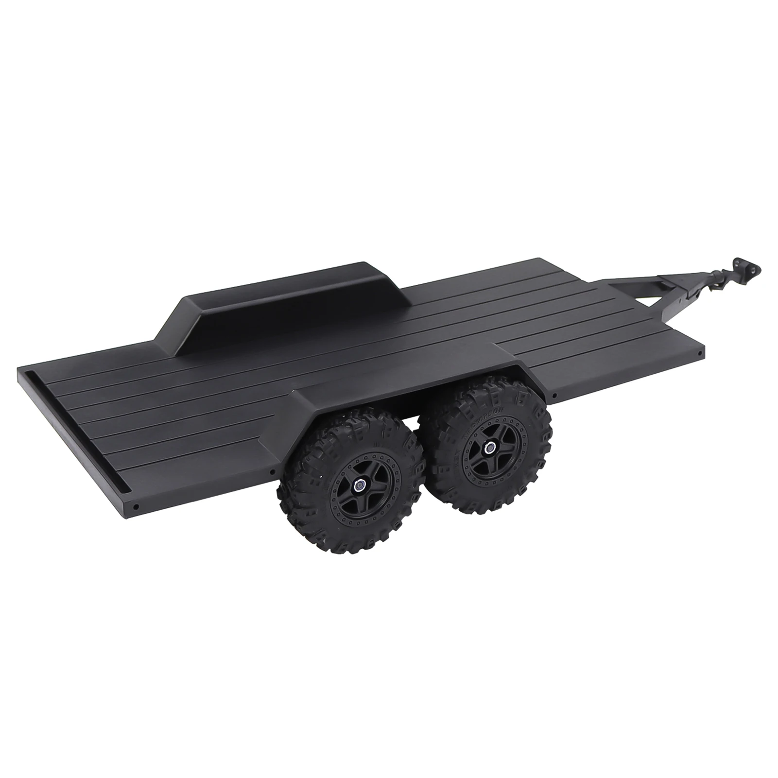 

RCGOFOLLOW Metal Trailer RC Car Part Exquisite Workmanship Rc Metal Trailer For 1/18 Axial TRX4M SCX24 Crawler