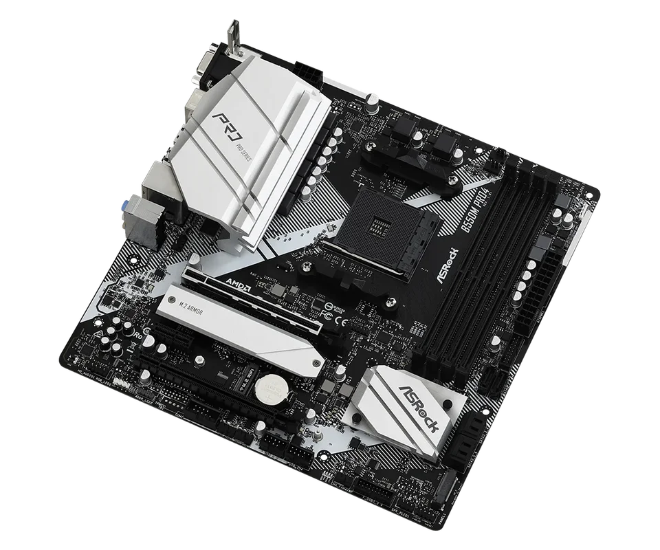 ASRock B550M Pro4 マザーボード ソケットAM4 AMD B550 Ryzen 5 5600