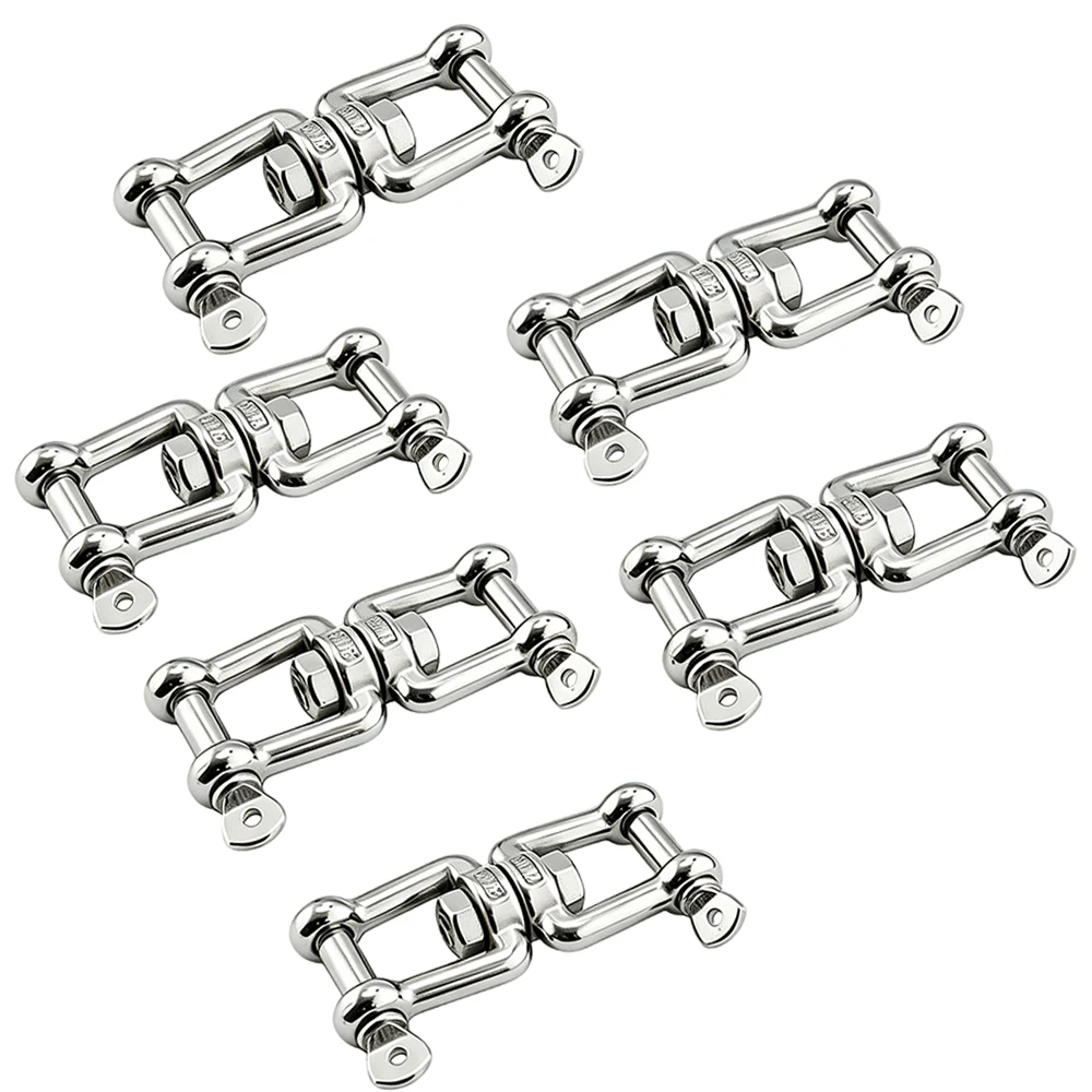 304 Stainless Steel Rotating Ring Connector Suitable for Wire Ropes Chains Yachts and Decorative Suspension Hardware Accessories