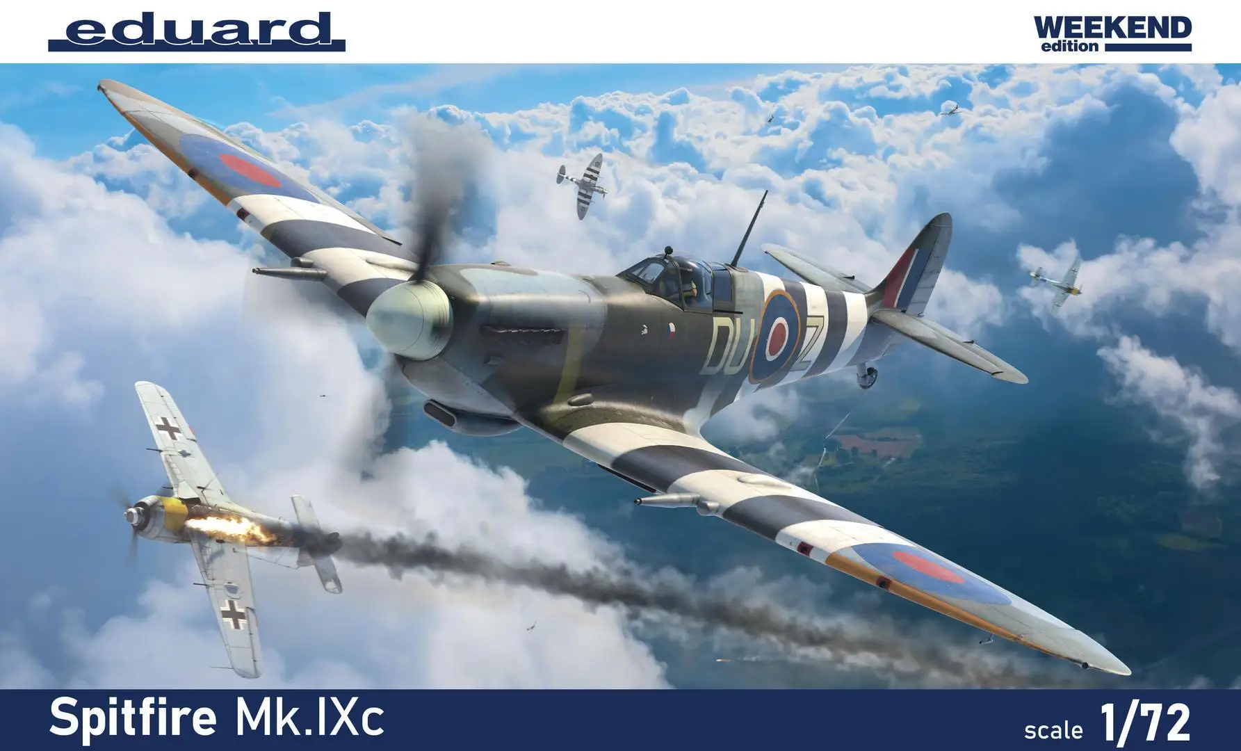 

Eduard 7466 1/72 Spitfire Mk.IXc Weekend Edition (Plastic model)