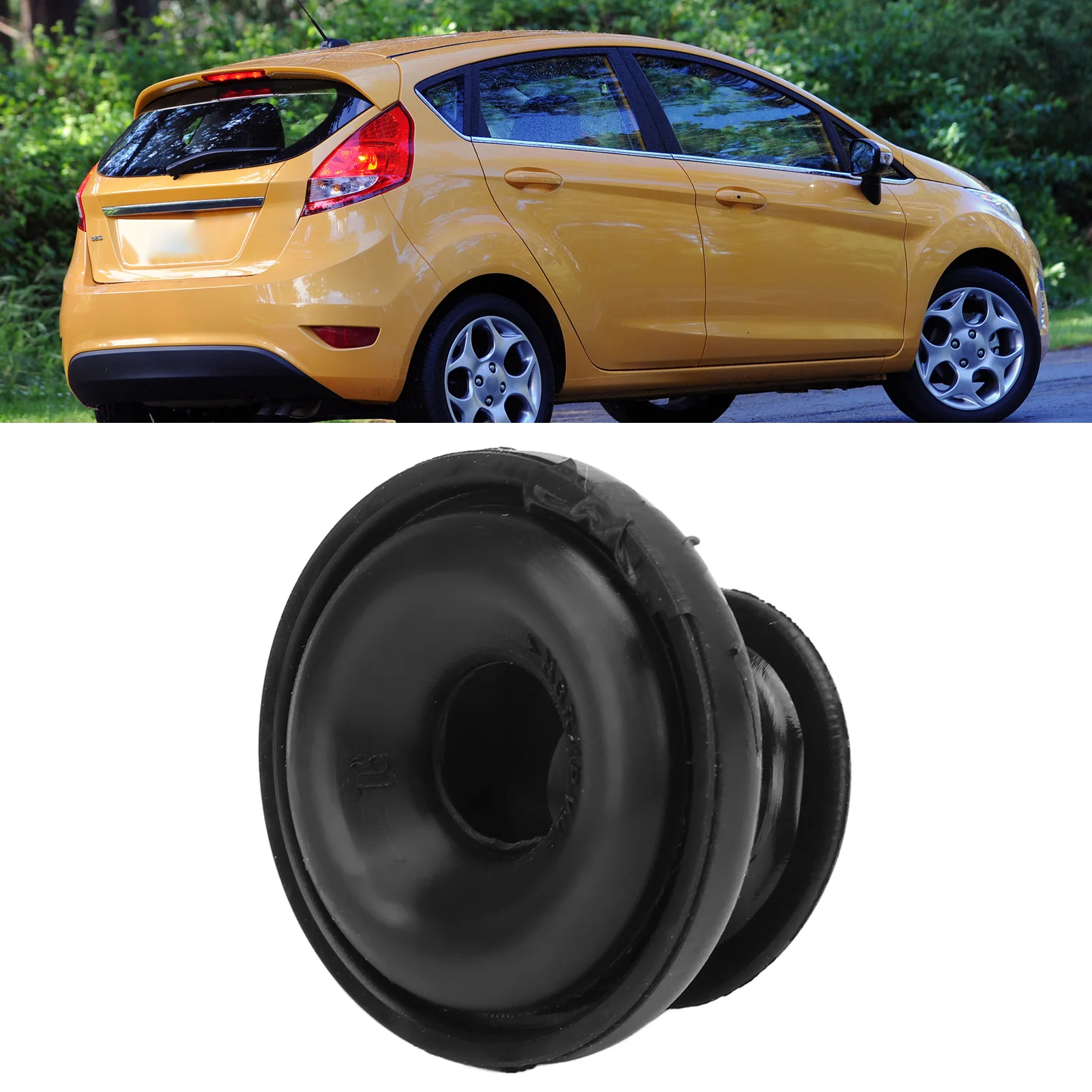 1701120 Rear Window Wiper Grommet Plug Black Rubber 1701120 Replacement for   2016‑2022 Rear Wiper Spindle Grommet