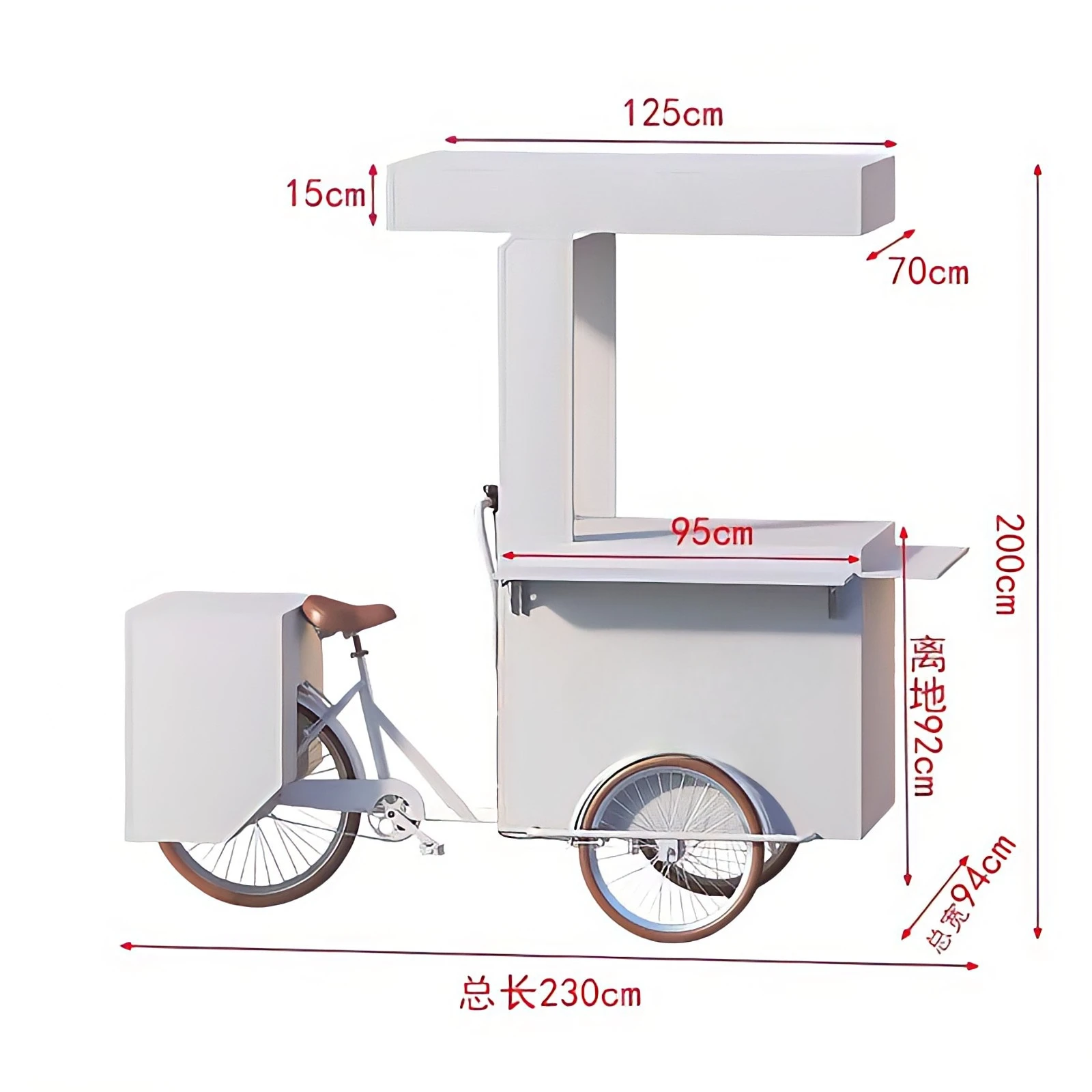 Customizable Outdoor Stall Food Truck Shopping Mall Camping Internet celebrity attractions Coffee Vending Truck 5