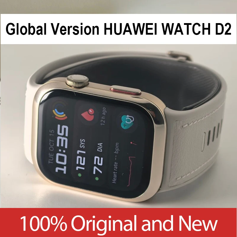 HUAWEI WATCH D2 Smart Watch with Blood Pressure & ECG Monitor,1.82 Inch AMOLED Screen,Bluetooth Calling,IP68 Water Resistant