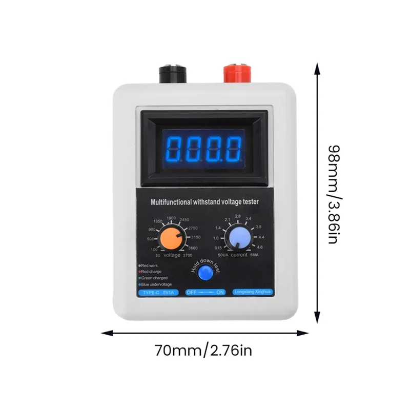 0 V-3500 V IGBT Spanningsvermogen Transistor Tester Diode MOS Triode LED Spanningsvermogen Voor MOV Tester-T44C