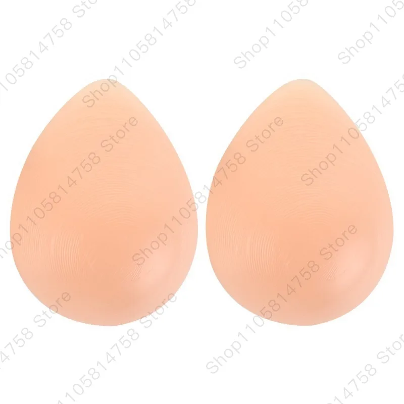 Split prosthetic breast drag men's slightly concave flat chest women's live streaming host water drop type breast