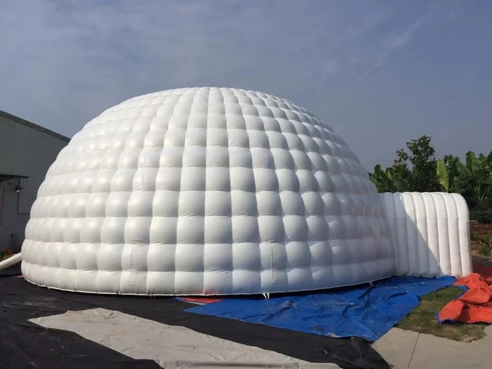 Large White Inflatable Portable Dome Tent Outdoor Inflatable Big Tent Event Exhibition Dome Tent