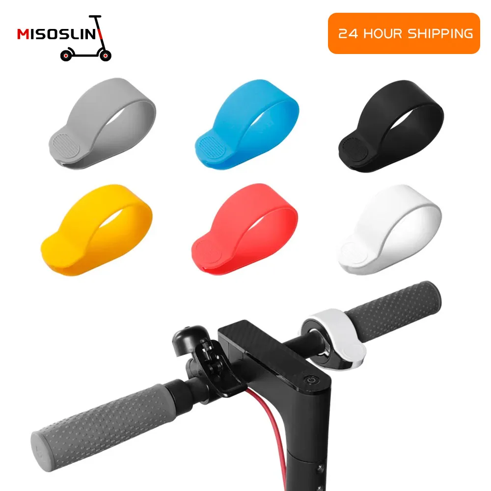 Handlebar Thumb Throttle Accelerator Protective Cover Electric Scooter Part Dial Silicone Sleeve For Ninebot ES1 ES2 ES4/MAX G30