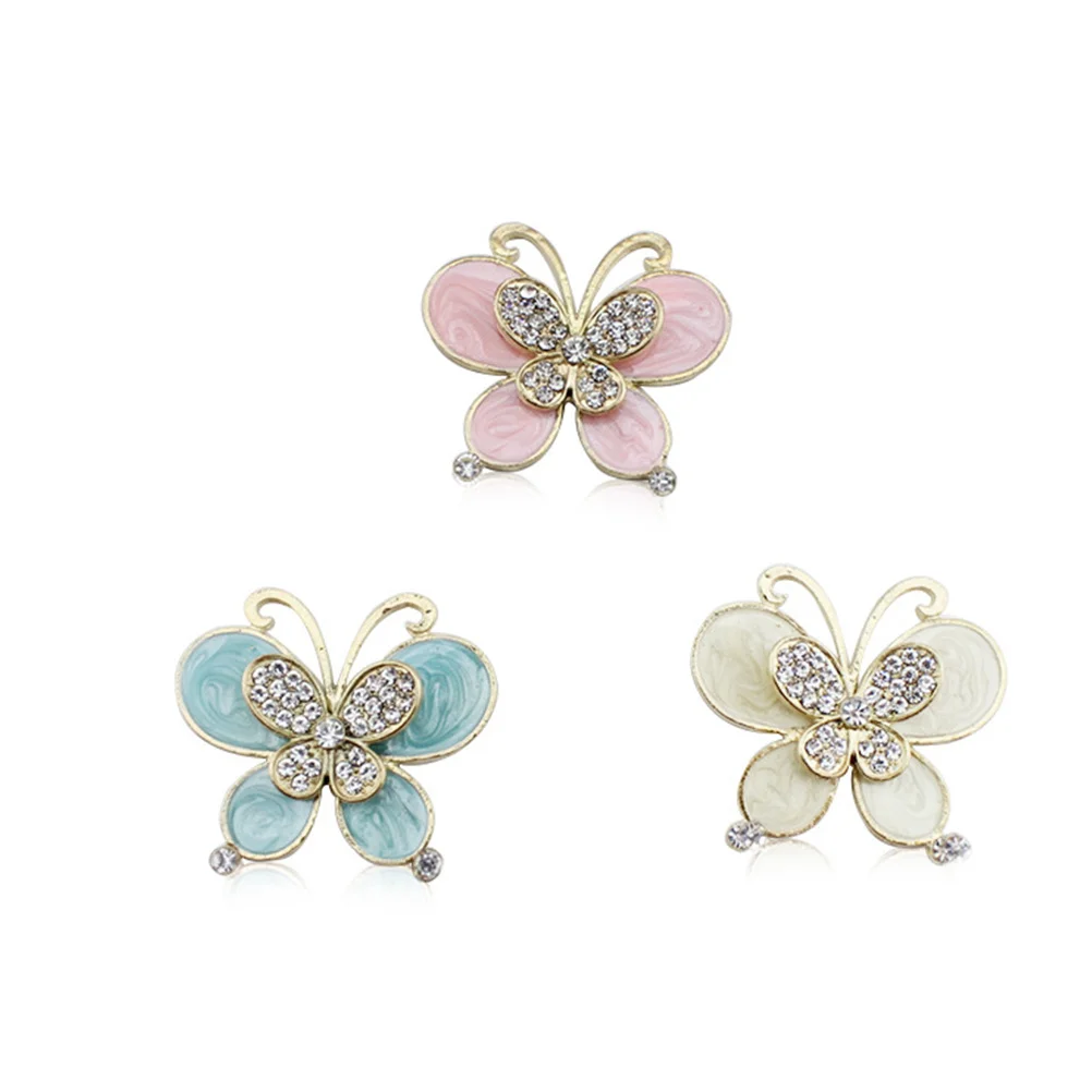 

3pcs Alloy Diy Jewelry Accessory Sticker Case Rhinestone Decor Diy Jewelry Accessory Sticker For Mobile Decoration White