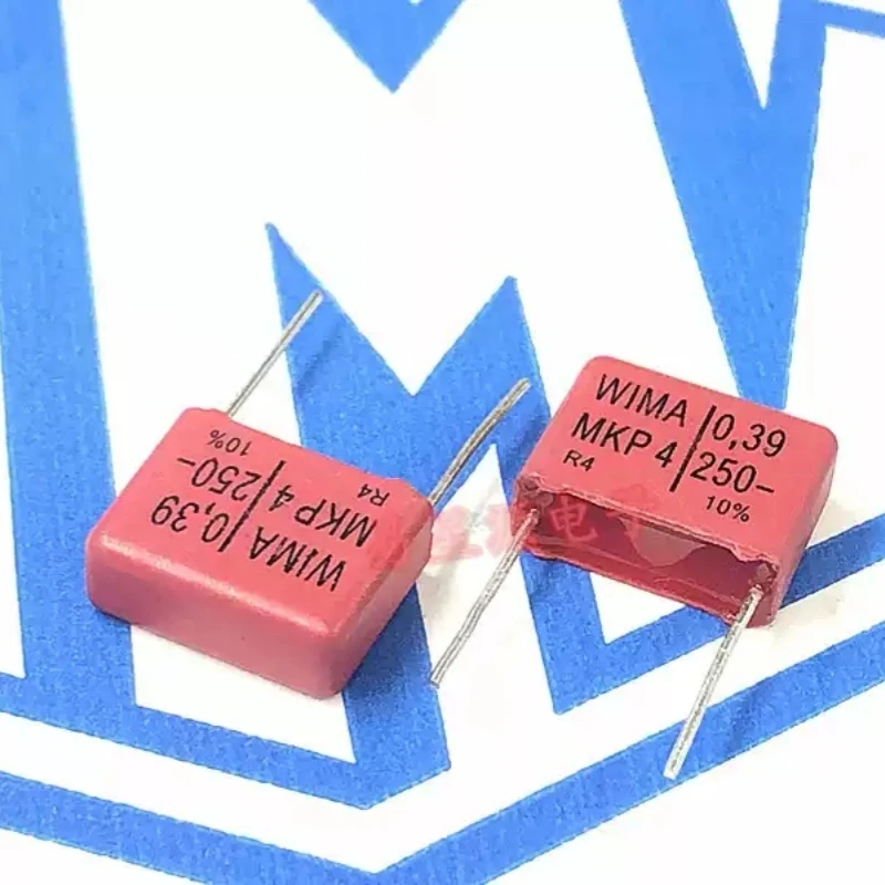 0.39UF 250V brand new imported Weima WIMA 250V394 390NF MKP4 audio fever capacitor