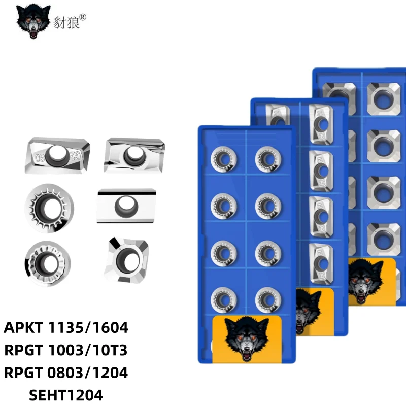 APKT1135 APKT1604 APGT1604 SEHT1204 H01 2 أداة القطع الألومنيوم تحول أداة كربيد إدراج طحن إدراج أدوات مخرطة معدنية باستخدام الحاسب الآلي #1
