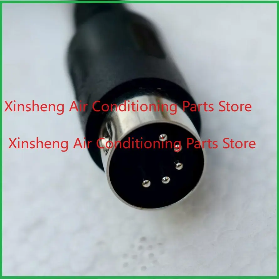 It is suitable for electric piano special pedal connection cable, with five needles and four wires