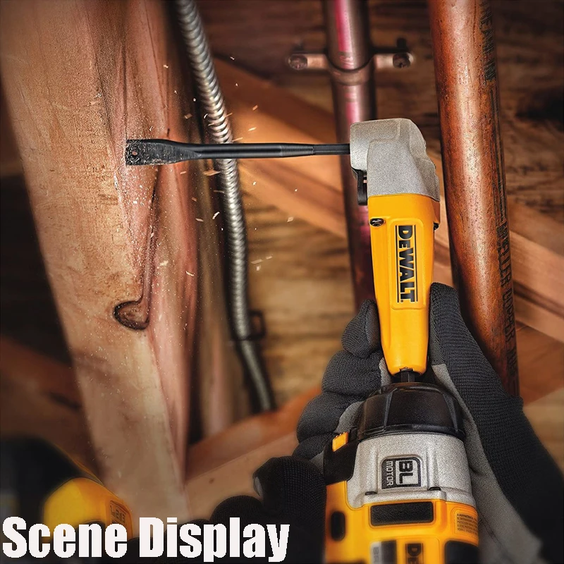 Imagem -05 - Dewalt-ângulo Direito Torsion Broca Fixação Multipurpose Altamente Durável Impact Driver Acessórios Original 90 ° Dwara120 Dt71517t
