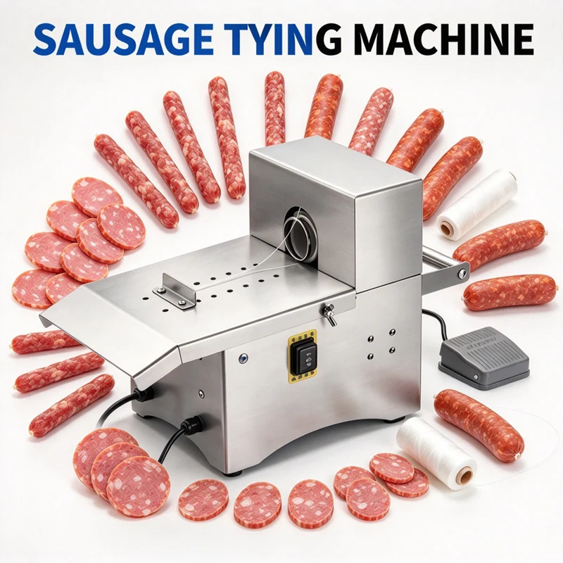 Automatic Portable Sausage Twisting Machine Sausage Knotting Tying Binding Linker Machine