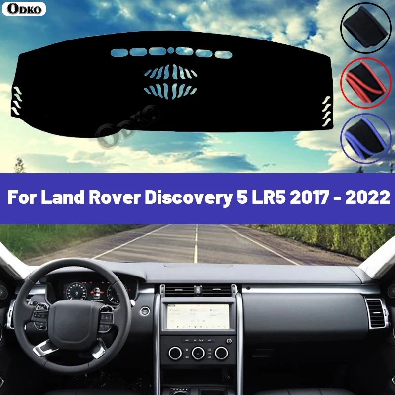 

High Quality For Land Rover Discovery 5 LR5 2017 - 2022 Car Dashboard Cover Mat Sun Shade Avoid Light Pad Carpets Anti-UV 2021