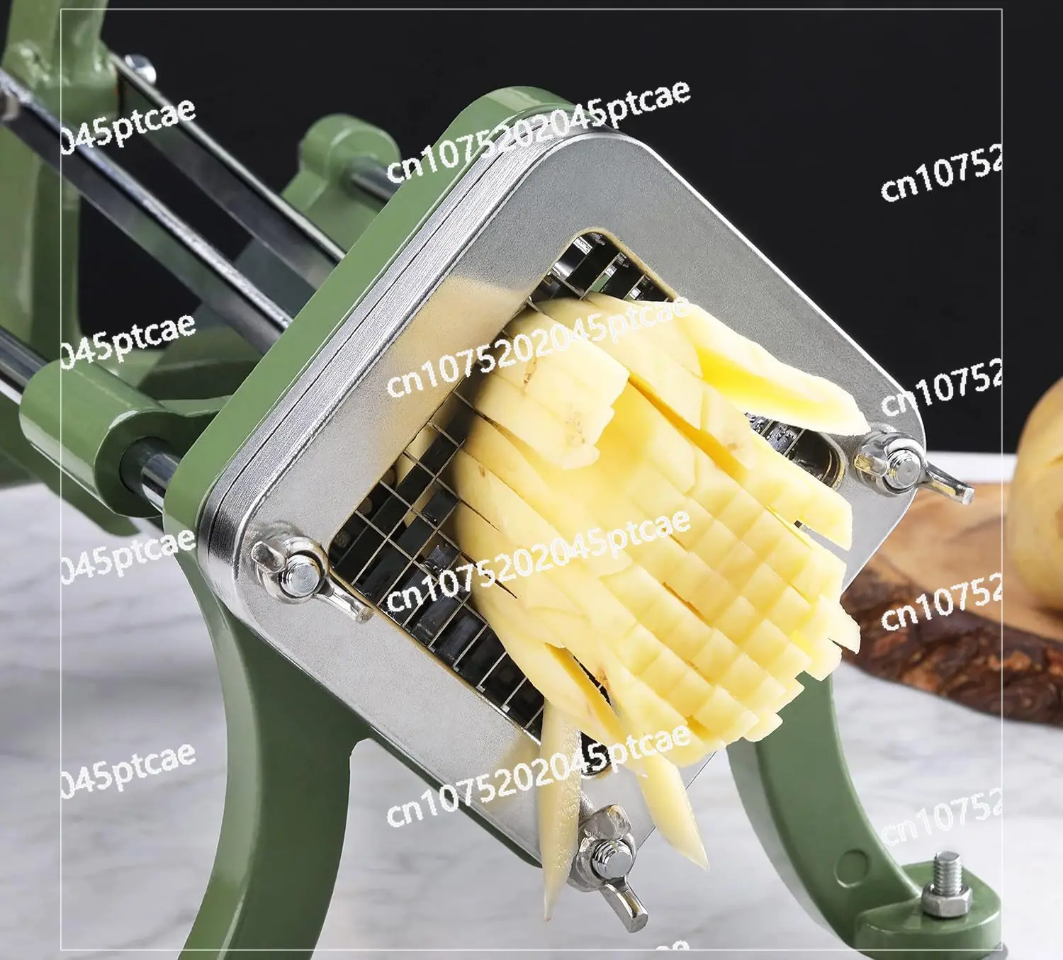 

Machine Melon and Fruit Cutting French Fries Machine Manual French Fries Machine Commercial Household Potato Cutting