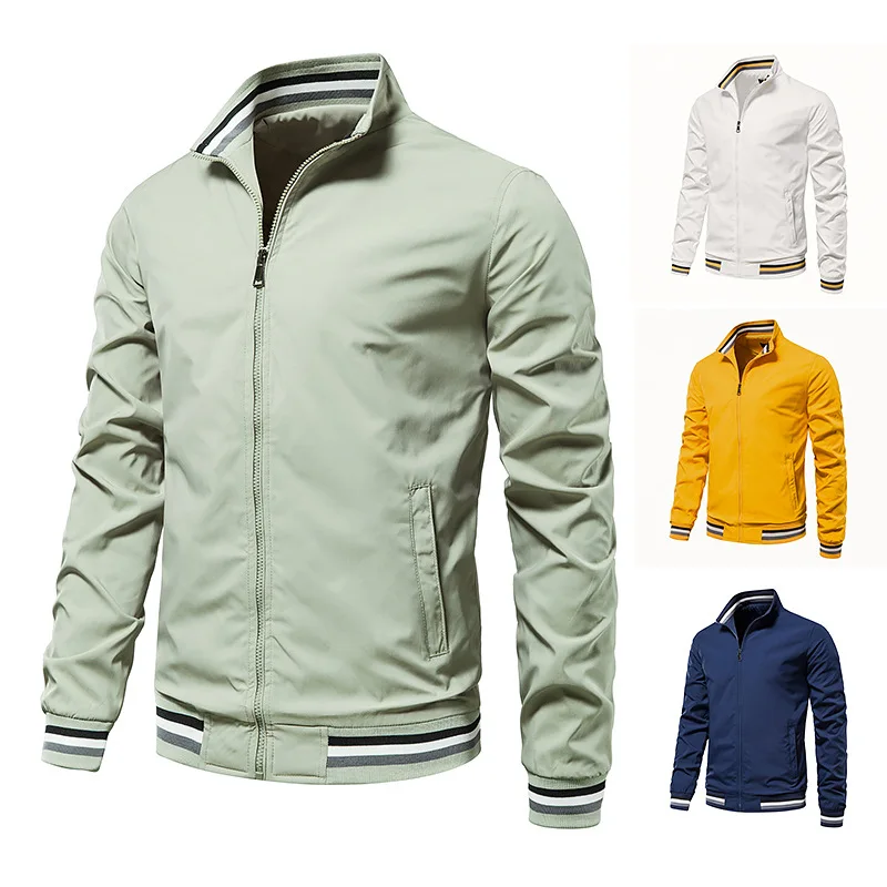 2024 Spring and Autumn New Hollow Men's Coat with Cotton for Warm and Windproof Motorcycle Jacket