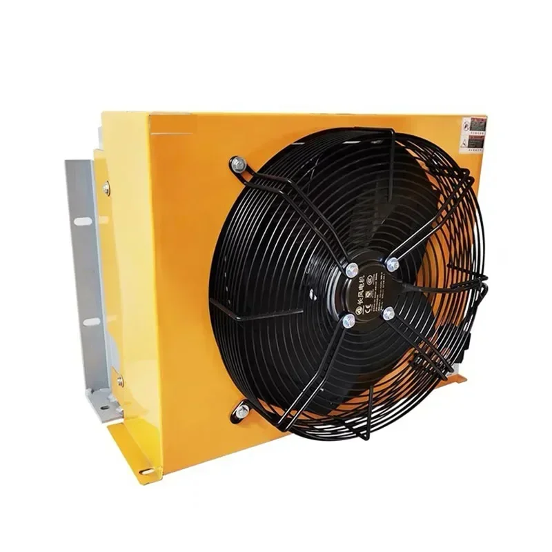 AH1012T Hydraulic Air Cooler 24V/12V/220V/380V Truck-Mounted Crane Modified Fuel Tank Cooling Cooler Air-Cooled Oil Radiator