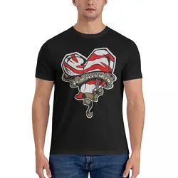 Męska koszulka z nowością z złamanym sercem 100% bawełniana koszulka z krótkim rękawem Shawn Michaels T Shirt z okrągłym dekoltem oryginalne ubrania