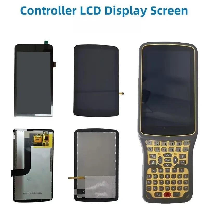 LCD Display Screen With Keyboard Replacement Compatible with SOUTH GPS RTK H5 H6 H8 C10 Data Collector Controller