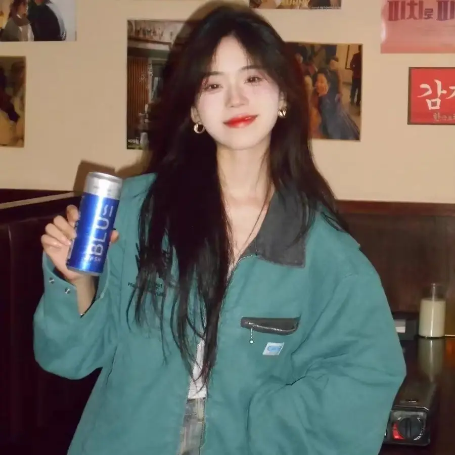 

Плюшевые куртки женские зимние из овечьей шерсти цвета хаки для девочек плюс вельветовые лоскутные стеганые куртки в стиле Харадзюку модные трендовые уменьшающие возраст