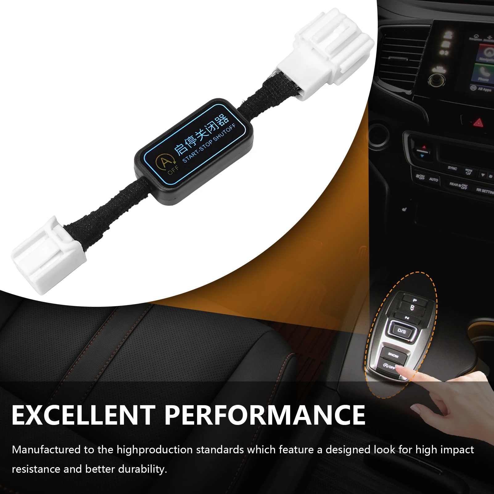 

Элиминатор автоматического запуска и остановки для Honda Ridgeline 2024 2025, отключение и остановки холостого хода, устройство для удаления автоматической остановки