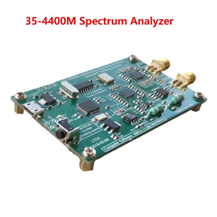 Spectrum Analyzer USB LTDZ_35-4400M_ Signal Source Analysis With Tracking Spectrum Analyzers RF Frequency Domain Analysis Tool