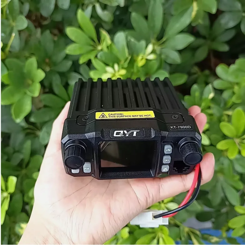 QYT 미니 모바일 라디오, 25W KT-7900D 쿼드 밴드, 144, 220, 350, 440MHz 워키토키