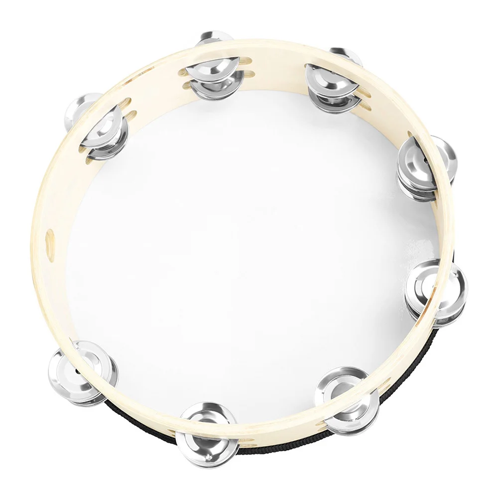 

Handheld Tambourine Musical Instrument for Beginners Hand Drum Percussion Instrument Tambourine Drum