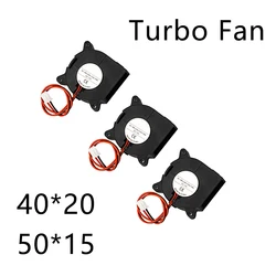 4020 / 5015 Turbo Fan Blower Cooling Fan 40*20 / 50*15 12V 24V for 3D Printer
