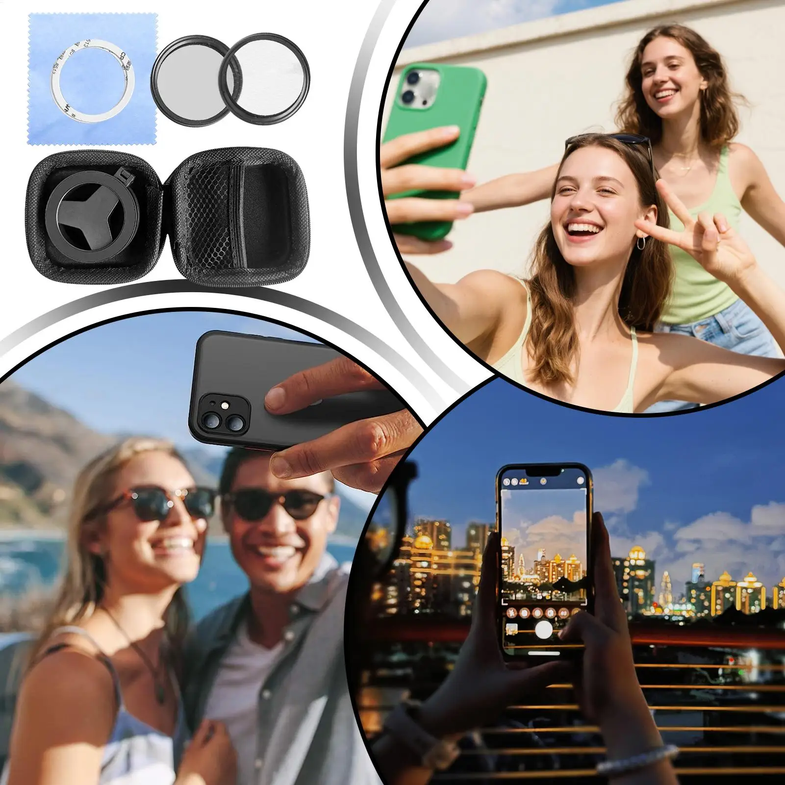 

Поляризационный фильтр, магнитный поляризатор для объектива камеры, поляризационный фильтр для камеры для приключений, кемпинга, видеоблогов, путешествий на открытом воздухе в прямом эфире