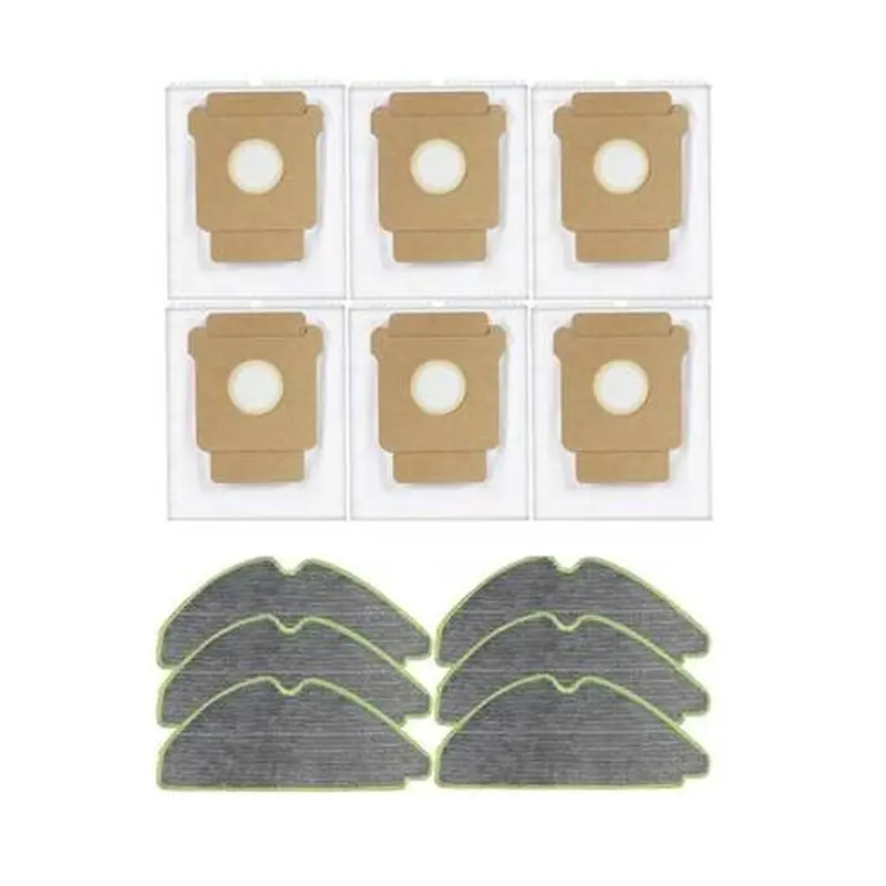[NEWA66Z!】 12PCS Vacuum Mop Pad Dust Bag Set For Irobot Roomba