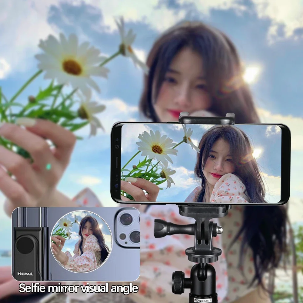 Cermin Selfie magnetik, untuk kamera belakang ponsel cermin cembung untuk Apple Magsafe IPhone 15 14 Pro Max sudut lebar Vlogging Video