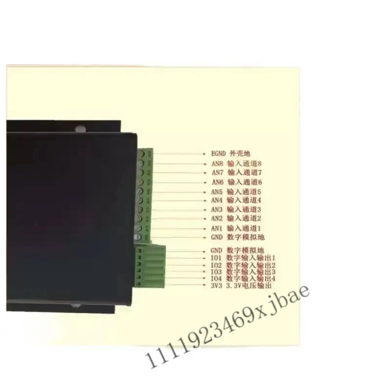 AD7606 multi-channel AD data acquisition module 16 bit ADC 8-channel synchronous Ethernet interface control