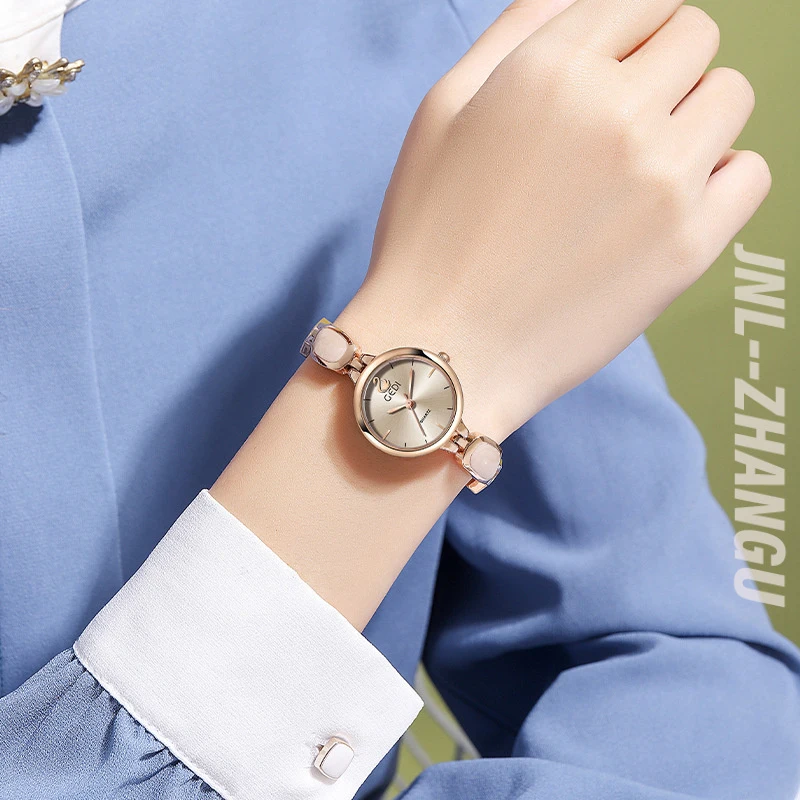 Hot Brand Stainless Steel Strap Fancy Design Luxury Luminous Women's Quartz Watch New Bracelet Watch