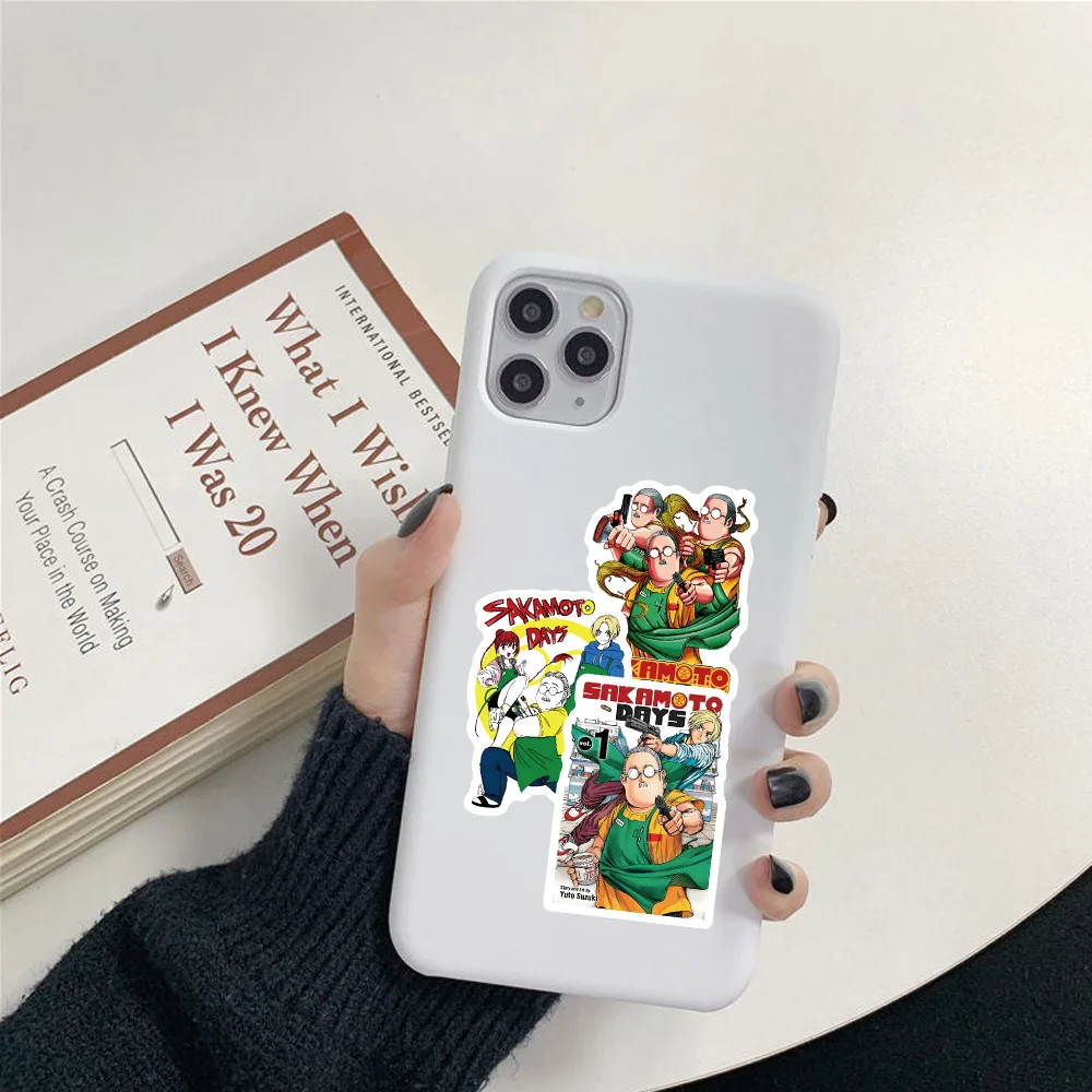 10/30/60PCS Anime Sakamoto Giorni Del Fumetto Personalità Creativa Graffiti Adesivo Impermeabile Decalcomania Giocattoli per Valigia Cassa Del Telefono