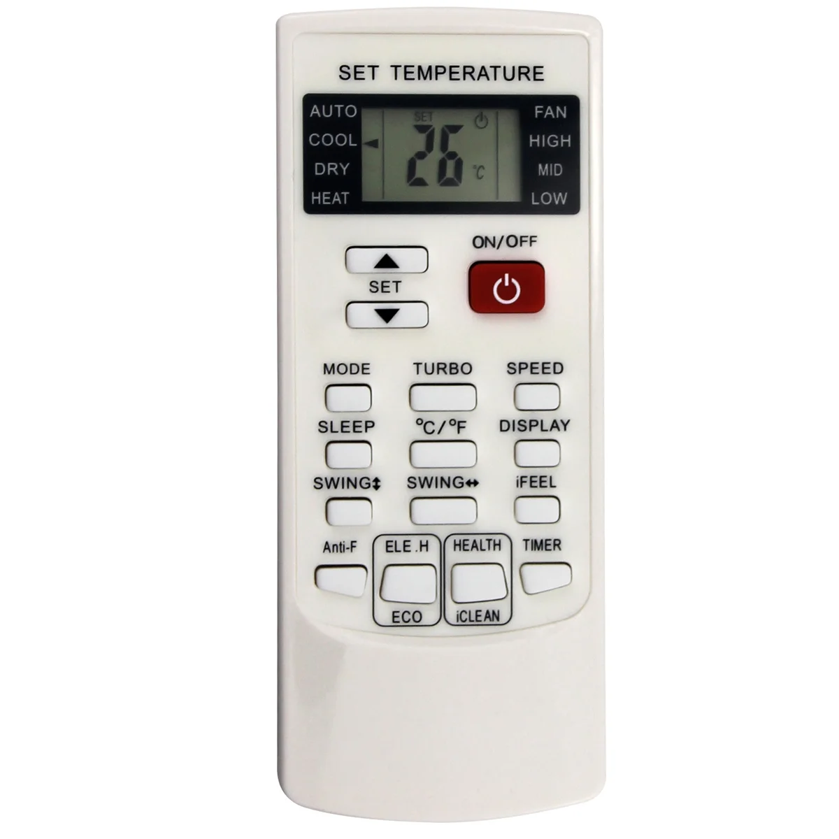 YKR-H/102E Replace Air Conditioner Remote Control for AUX Air Conditioner AC A/C Remote Control YKR-H/002E YKR-H/006E