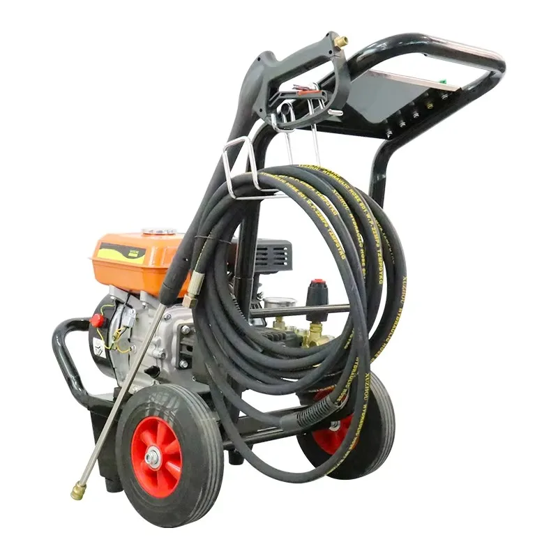 6.5HP Restaurant High Pressure Cleaner Gas High Pressure Washing Machine