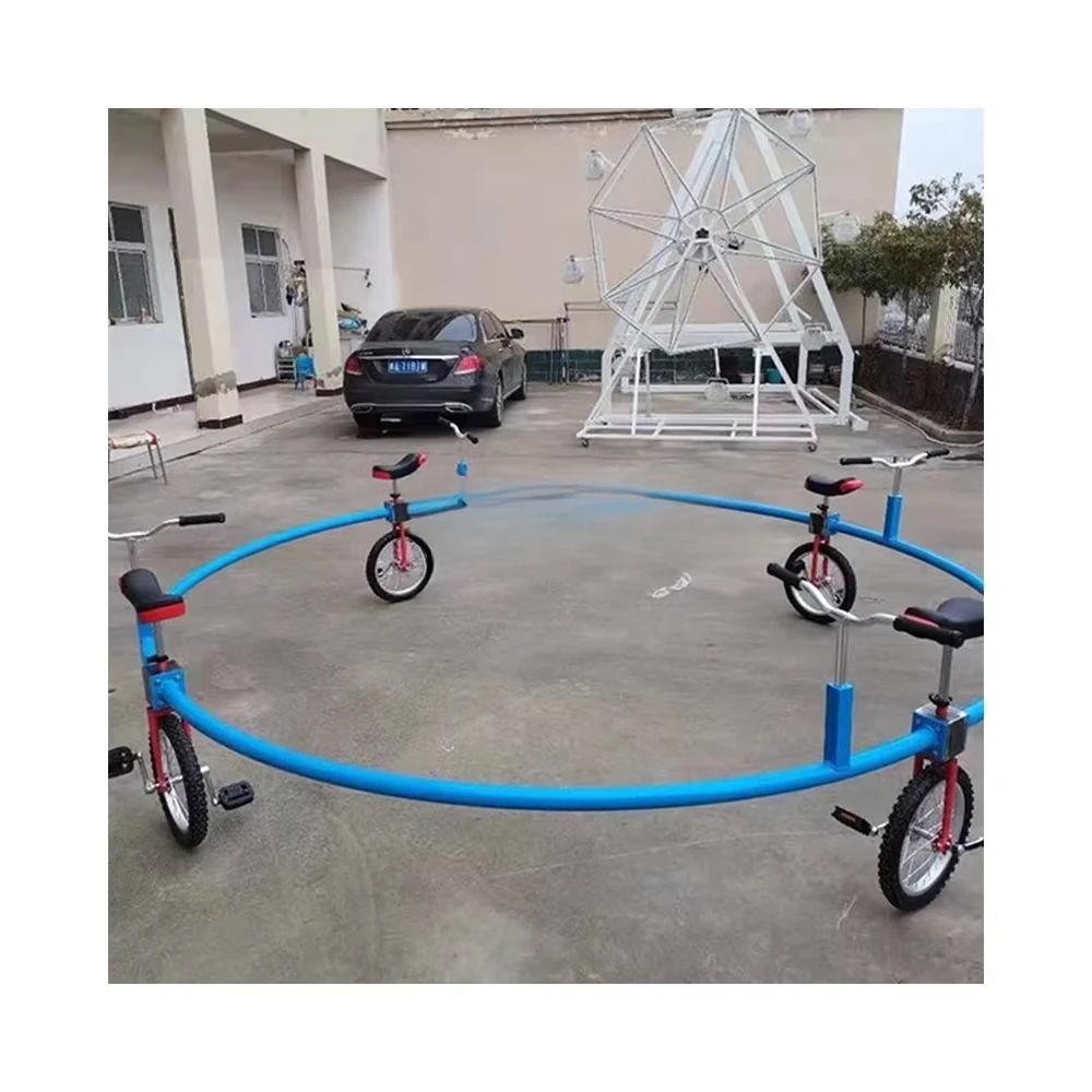 Outdoor Indoor Other Amusement Parks Rides Around Fitness Equipment Bicycle Steering Games