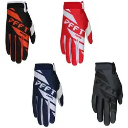 Çocuklar BMX kir bisiklet Guantes Enduro dağ bisikleti Off-road Luvas MTB DH yarış Motocross bisiklet gugloves eldiven