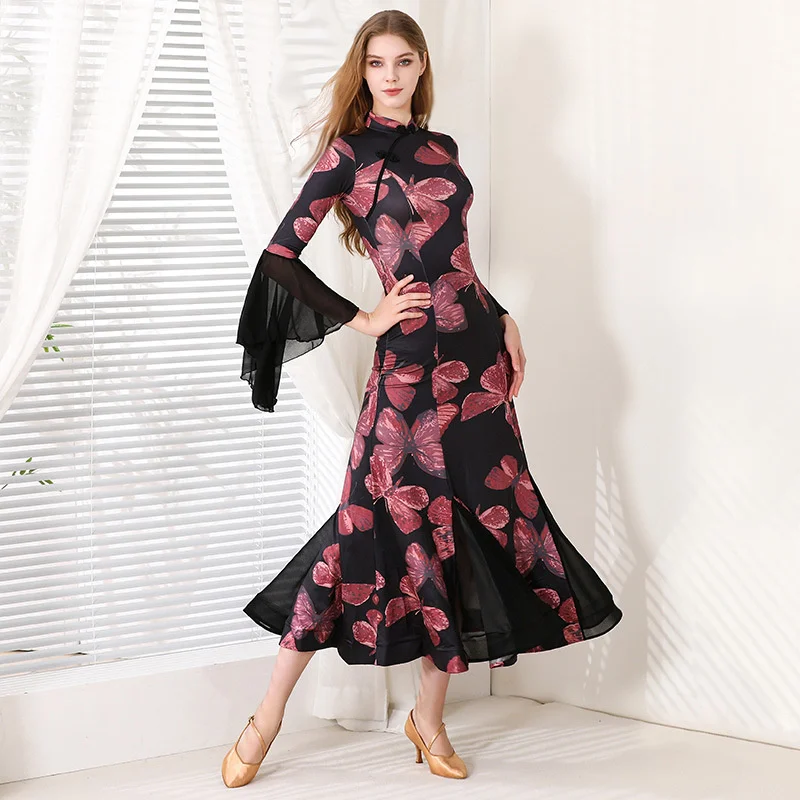 ODBD1377 offre spéciale vêtements de Performance de haute qualité femmes robe de compétition de salle de bal